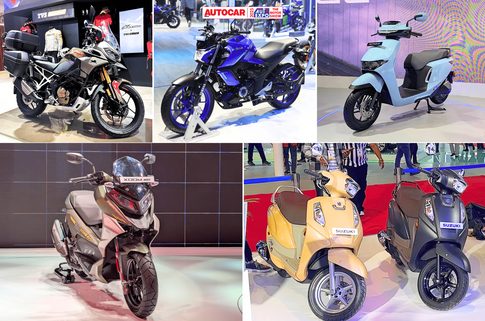 Top bikes, scooters at Auto Expo 2025